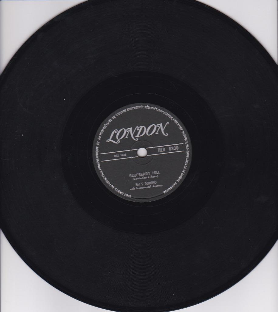 Fats Domino, Blueberry Hill - I can't go on., Ophalen of Verzenden, Gebruikt, 10 inch, Overige genres
