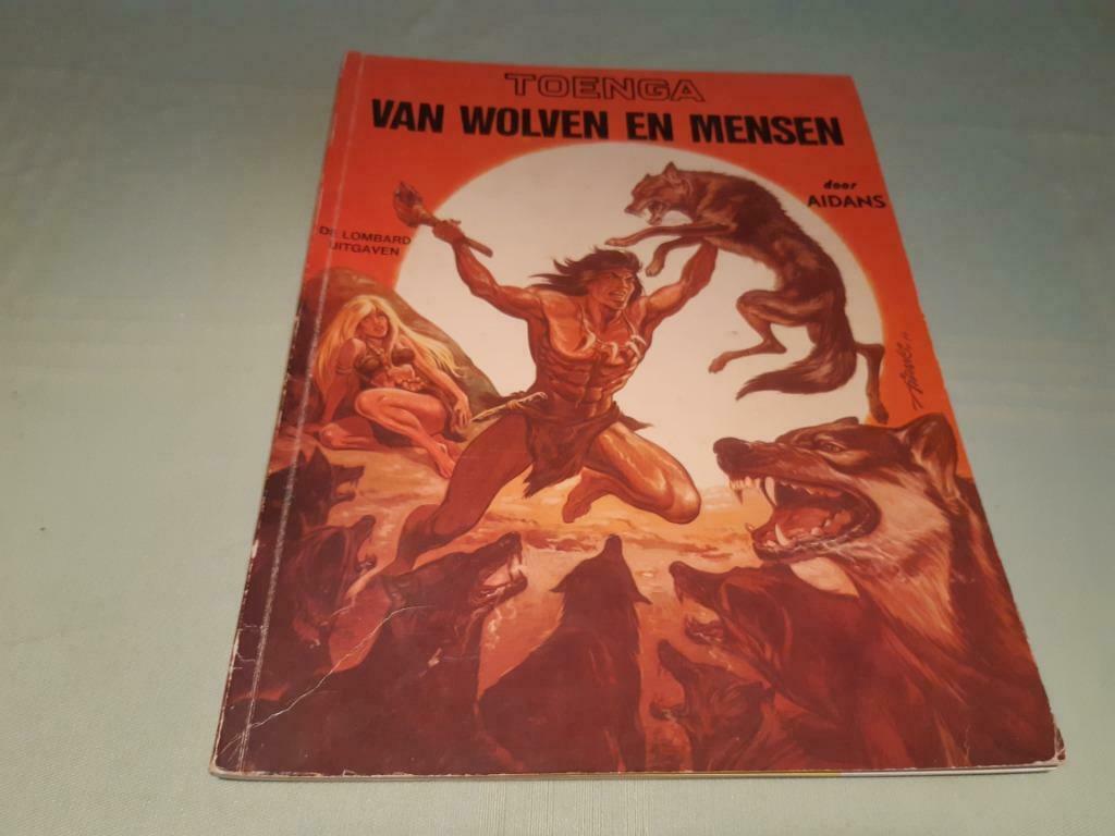 Toenga.3.Van wolven en mensen., Boeken, Stripverhalen, Eén stripboek, Ophalen of Verzenden, Gelezen