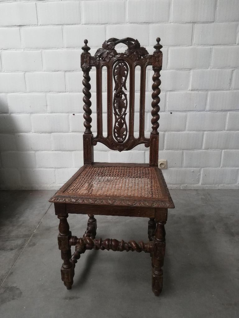 Chaises anciennes, 9 pièces et 6 pièces, Antiquités & Art, Enlèvement