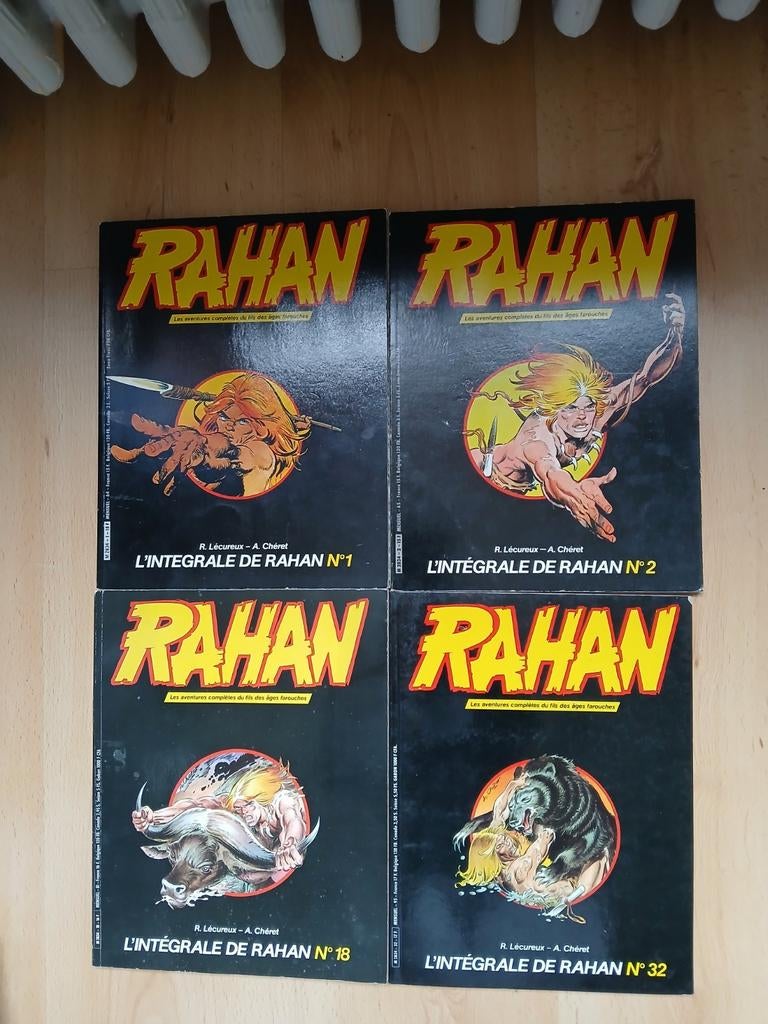 Rahan L'intégrale divers titres Lécureux Cheret, Livres, BD, Utilisé, Série complète ou Série, Enlèvement ou Envoi