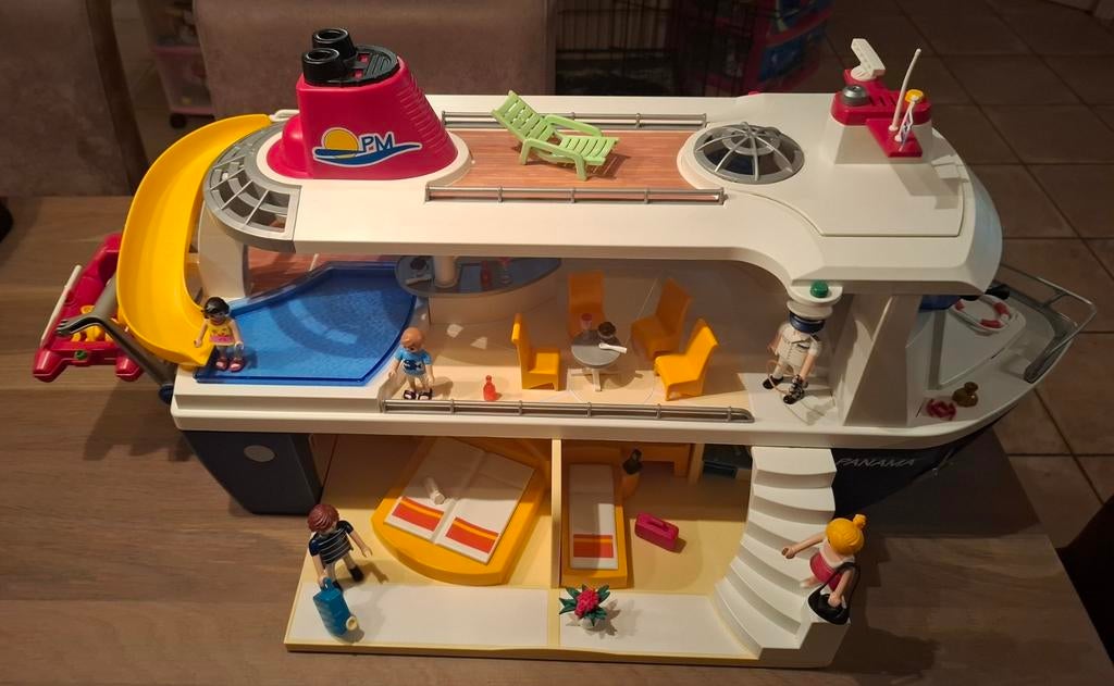 Playmobil Cruiseschip 6978, Kinderen en Baby's, Speelgoed | Playmobil, Ophalen, Zo goed als nieuw, Complete set