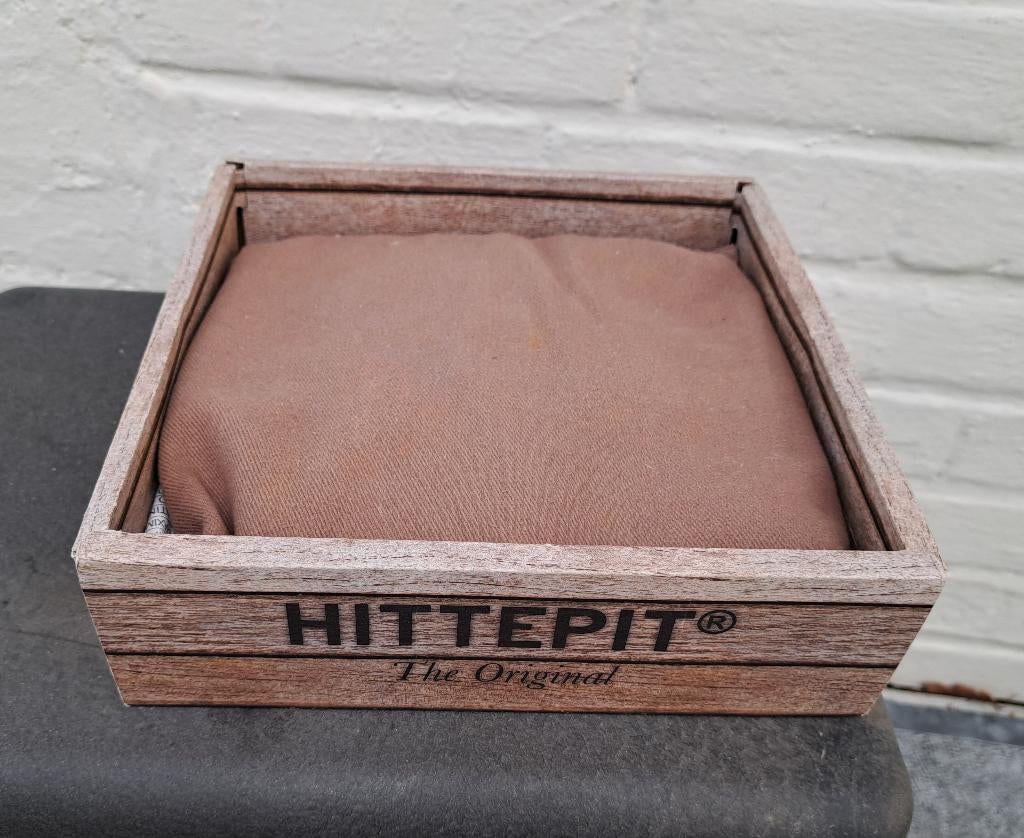 hittepitkussen kersenpitkussen 25 x 25 cm, Sport en Fitness, Gezondheidsproducten en Wellness, Ophalen of Verzenden, Zo goed als nieuw