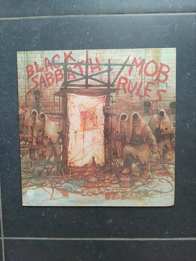 Black sabbath - MOB Rules, Ophalen of Verzenden, Zo goed als nieuw
