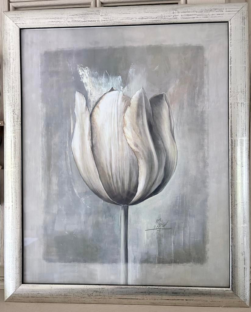 Afbeelding tulp in mooie kader., Ophalen
