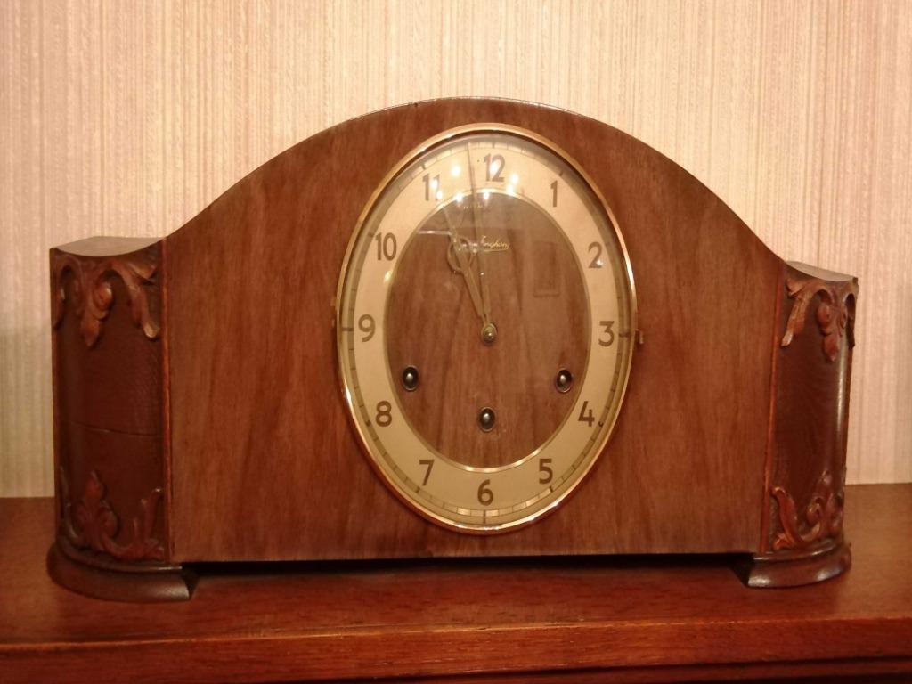 klok Junghans Westminster, Antiek en Kunst, Ophalen of Verzenden