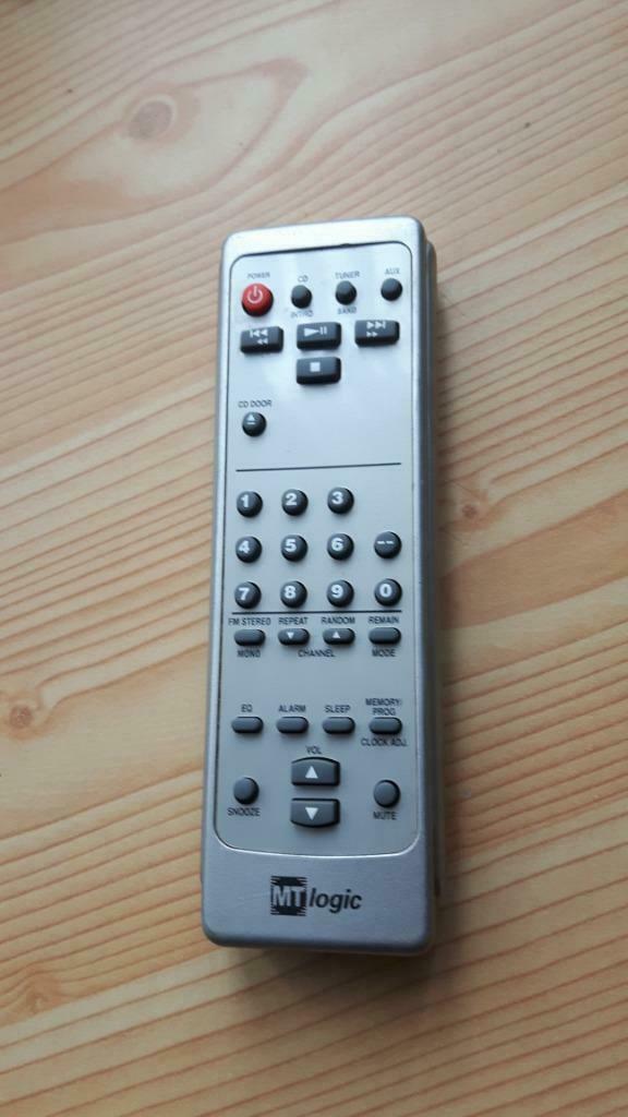 Afstandsbediening MT logic  CD / TUNER, Ophalen of Verzenden, Gebruikt, Radio, Met cd-speler