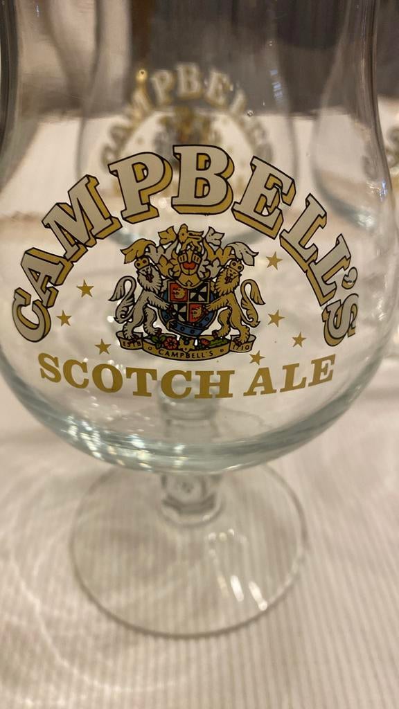 Bierglazen SCOTCH  ALE, Ophalen, Zo goed als nieuw