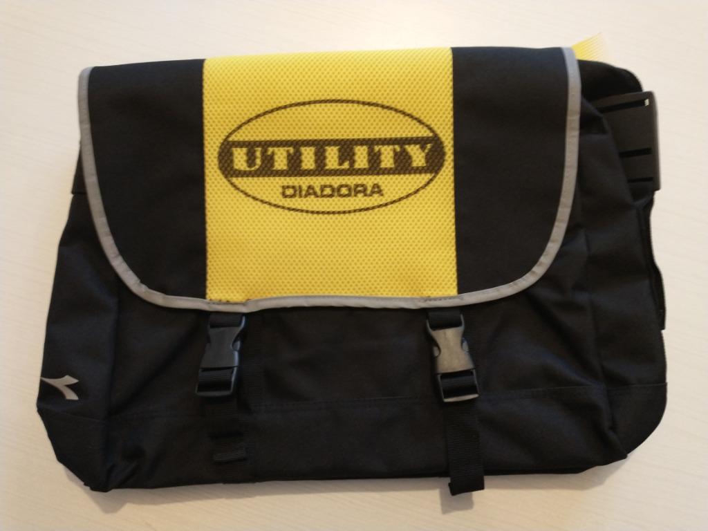 * Schoudertas Diadora Utility (nieuw), Ophalen of Verzenden, Nieuw, Zwart, Overige merken