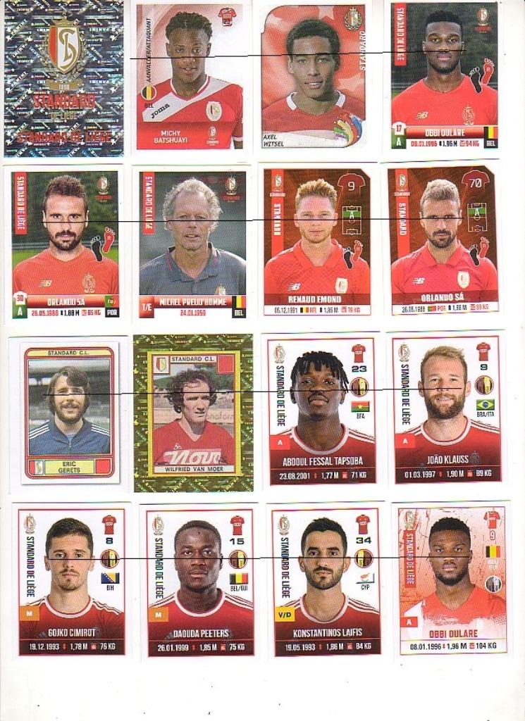 Panini Pro League Football Varia Standard Liège 31 Autocolla, Envoi, Neuf, Affiche, Image ou Autocollant