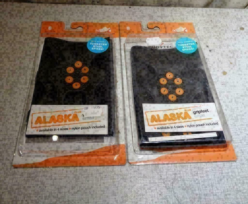 Chaînes de chaussures 'ALASKA PLUS Gripfeet Tungsten' - S, Enlèvement ou Envoi, Comme neuf, Chaussures