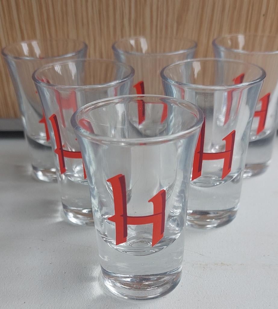 Borrelglaasjes H, Ophalen of Verzenden, Nieuw