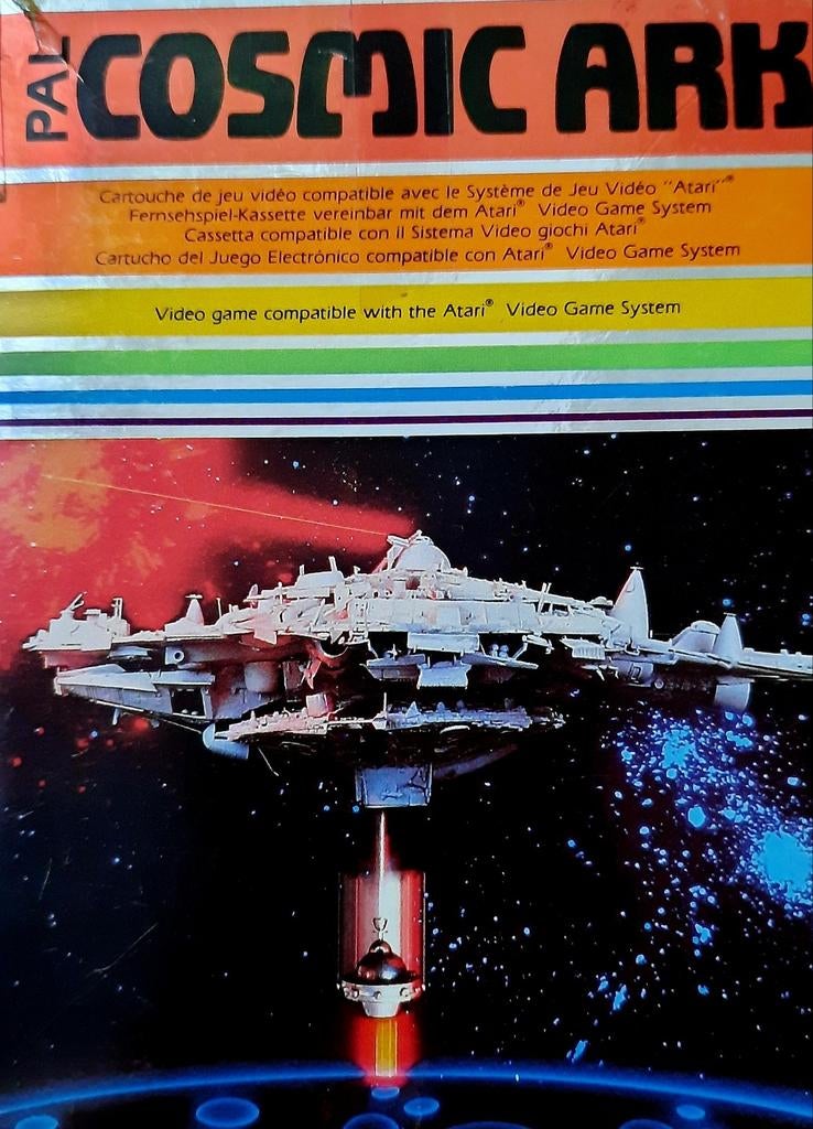 Atari Vcs 2600 Cosmic Ark, Ophalen of Verzenden, Gebruikt