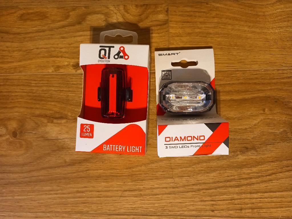 Fietslichtjes, Fietsen en Brommers, Fietsaccessoires | Fietsverlichting, Ophalen, Waterbestendig, Nieuw, Batterij