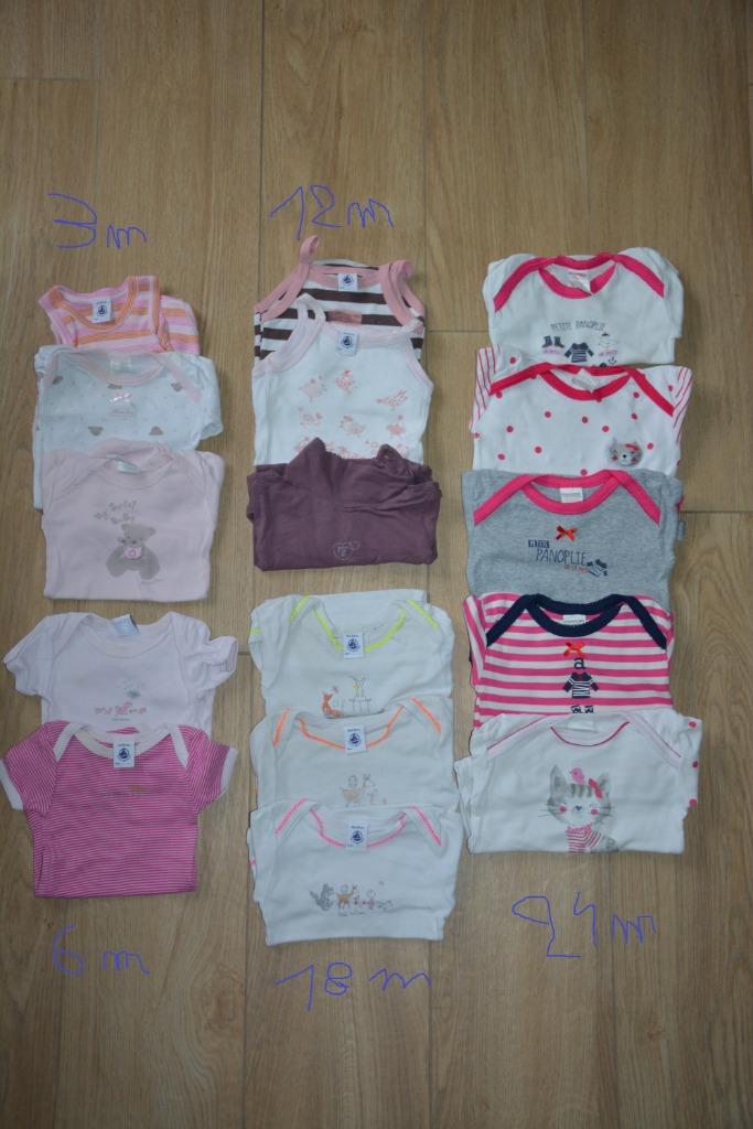 Kwalitatieve body's meisje 3m-24m, Enlèvement