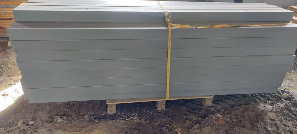 Afvoerbuis vierkant 10x10 2m7 lang, Ophalen, Zo goed als nieuw