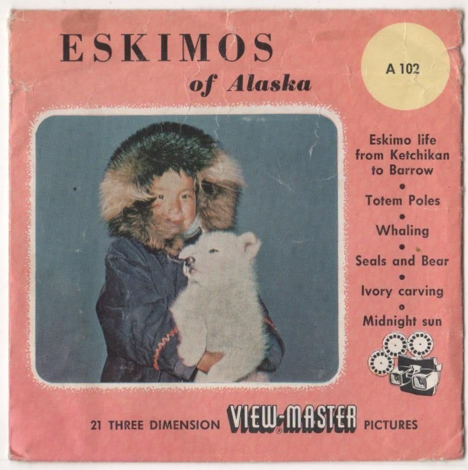 View-master Esquimaux Inuit Eskimos A 102, Enlèvement ou Envoi