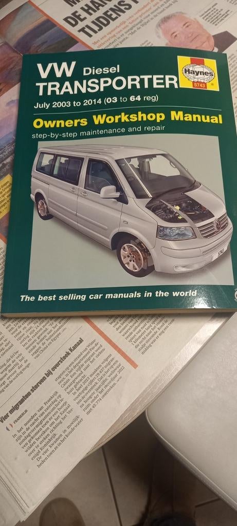 Volkswagen Vw transporter diesel manual haynes nieuw, Ophalen of Verzenden, Zo goed als nieuw, Volkswagen