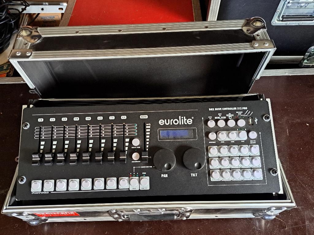 Console EUROLITE  MOVE CONTROL 512PRO, Ophalen, Zo goed als nieuw, Overige typen