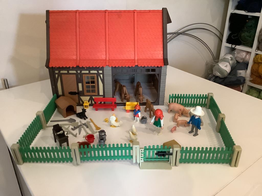 Playmobiel boerderij nummer 3556 Jaar 1977, Ophalen, Gebruikt