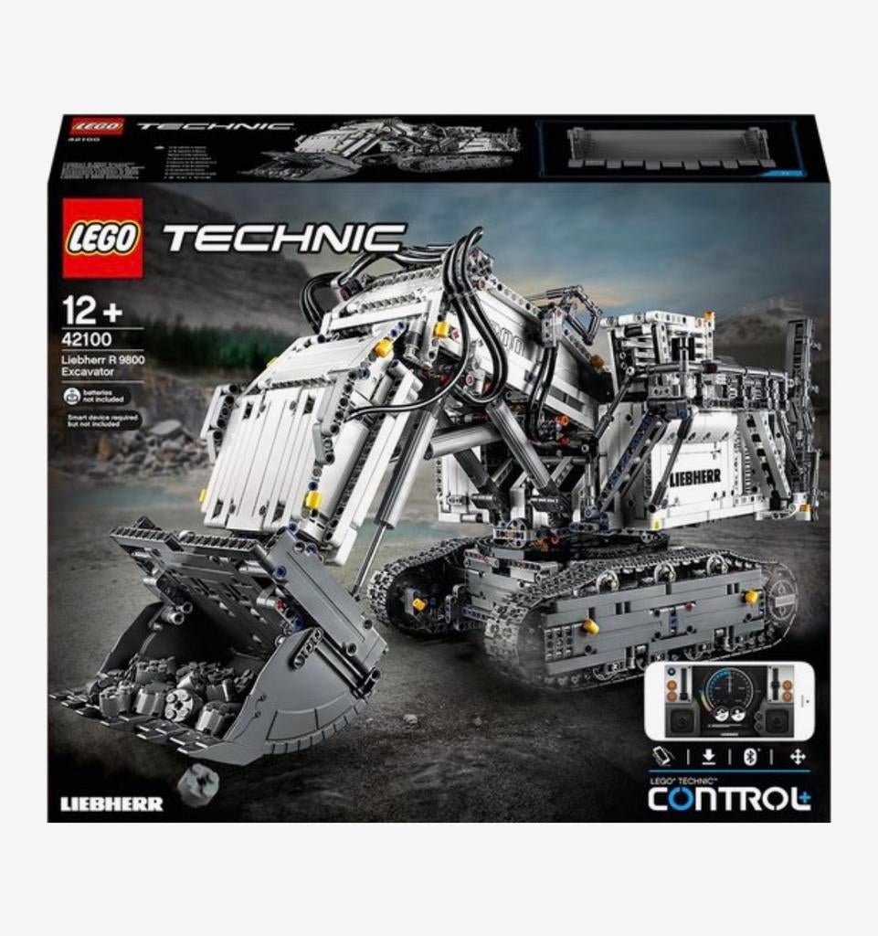LEGO Technic Liebherr R 9800 Graafmachine - 42100 (MISB), Ophalen, Nieuw, Complete set, Lego