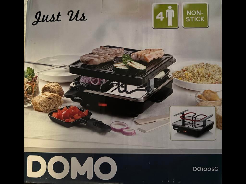 Domo raclette _ grill, Elektronische apparatuur, Contactgrills, Ophalen, Nieuw