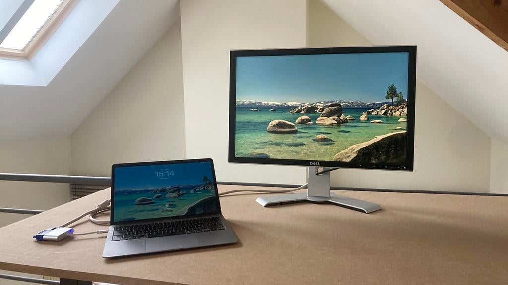 Écran 24” pouces inch Dell, Ophalen, Gebruikt, USB-C, Dell