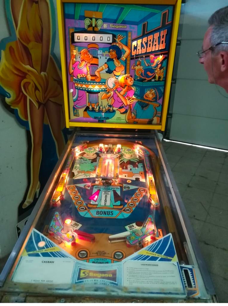 Gottlieb Casbah, Verzamelen, Automaten | Flipperkasten, Ophalen, Flipperkast, Gottlieb