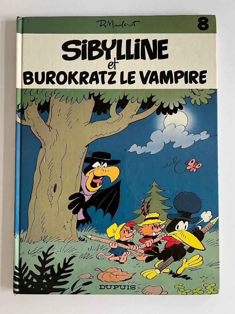 BD Sibylline et Burokratz le vampire, Livres, BD, Enlèvement ou Envoi, Une BD, Utilisé, Raymond Macherot