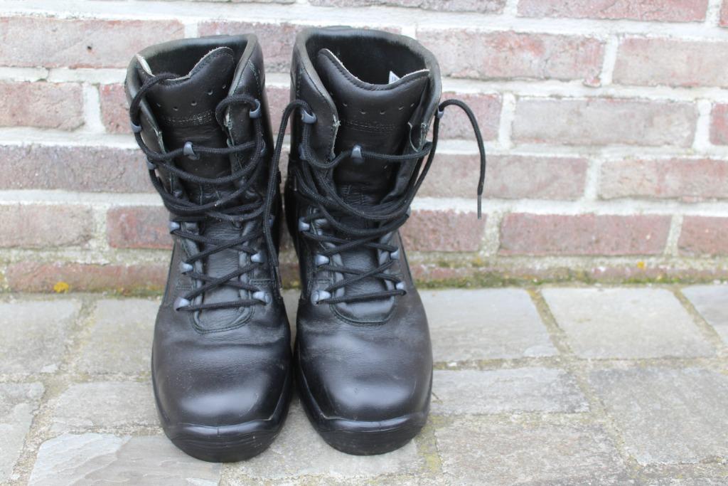 Bottines heren met stalen tip, Ophalen, Boots, Zo goed als nieuw, Zwart