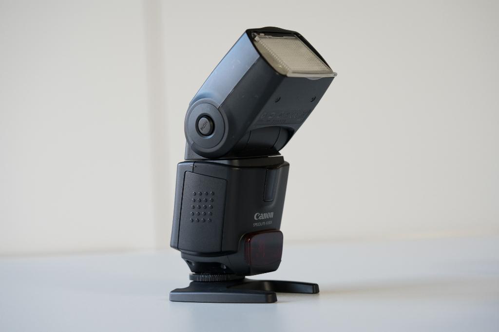 Canon 430ex speedlite flash flitser, Audio, Tv en Foto, Foto | Flitsers, Ophalen, Gebruikt, Canon, Kantelbaar