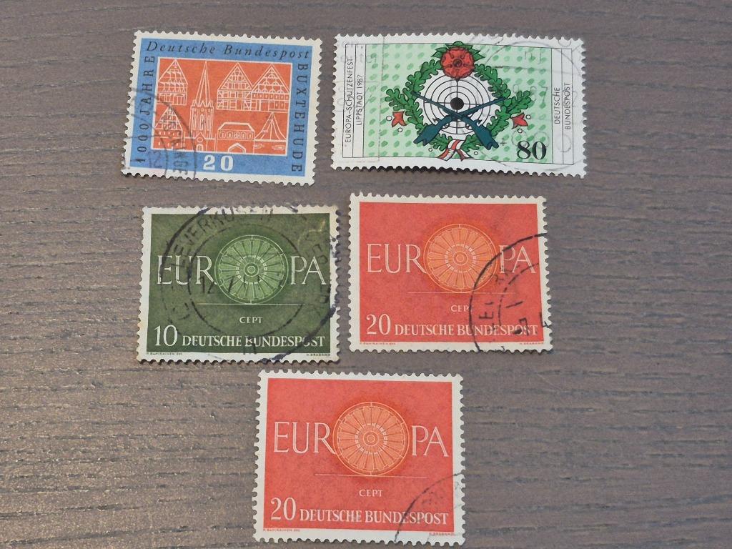 Postzegels Deutsche Bundespost overig, Postzegels en Munten, Ophalen of Verzenden