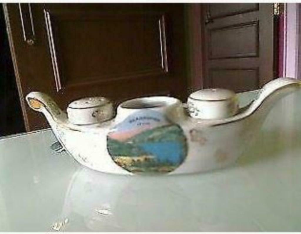 Souvenir tafelaccessoire, gedecoreerd met Gerardmer meer., Ophalen of Verzenden
