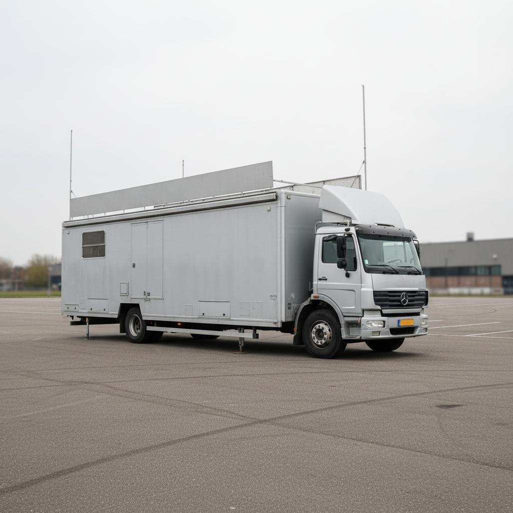 professionele event / roadshow truck – instapklaar – lage km, Motoren, Ophalen, 4 cilinders, Meer dan 35 kW