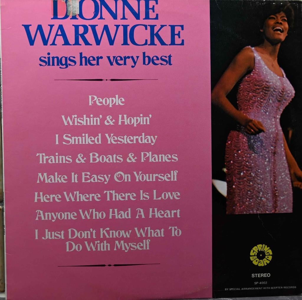 Dionne Warwick - Best, Ophalen of Verzenden, Gebruikt