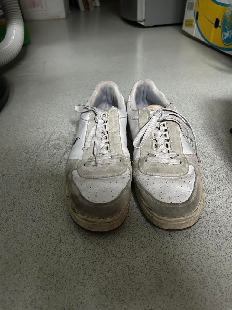 Ralph Lauren Schoenen, Wit, Ophalen of Verzenden, Zo goed als nieuw, Sneakers