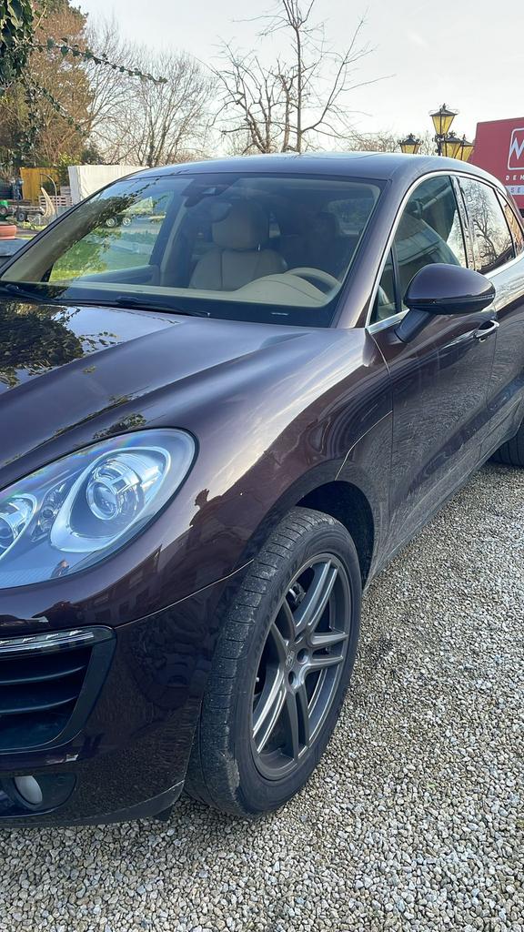 Porsche S Macan 3.0d, Auto's, Porsche, Automaat, Overige kleuren, Leder, Bedrijf