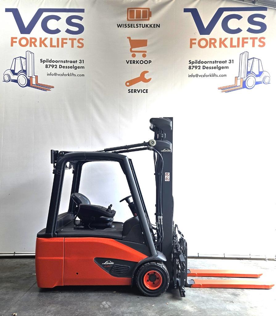 Elektrische heftruck Linde 2 ton van 2021, Ophalen, LINDE, Heftruck, 1000 tot 2000 kg