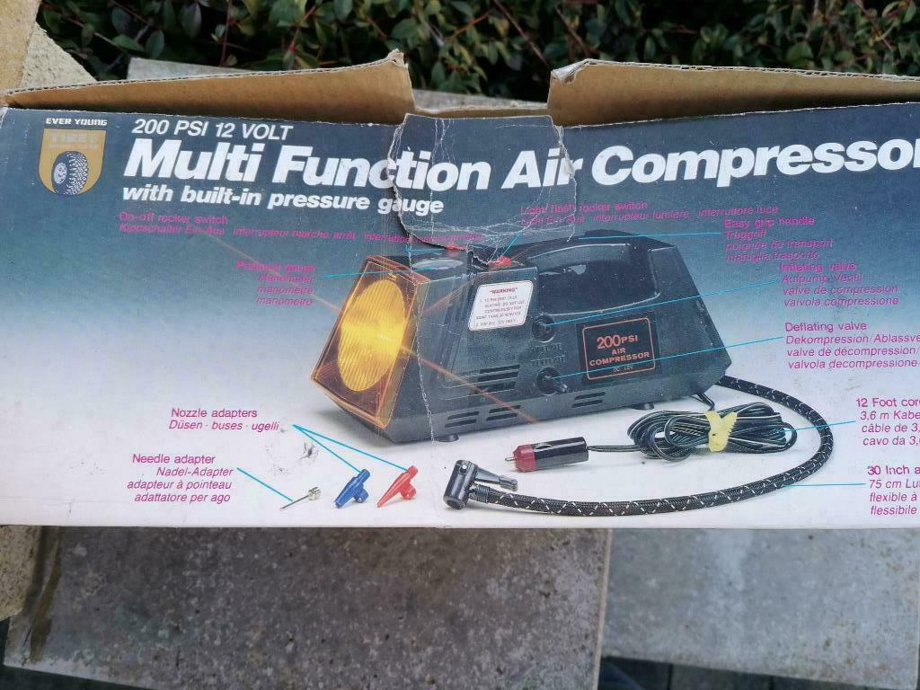 compresseur 12V / 200psi, Ophalen of Verzenden, Zo goed als nieuw