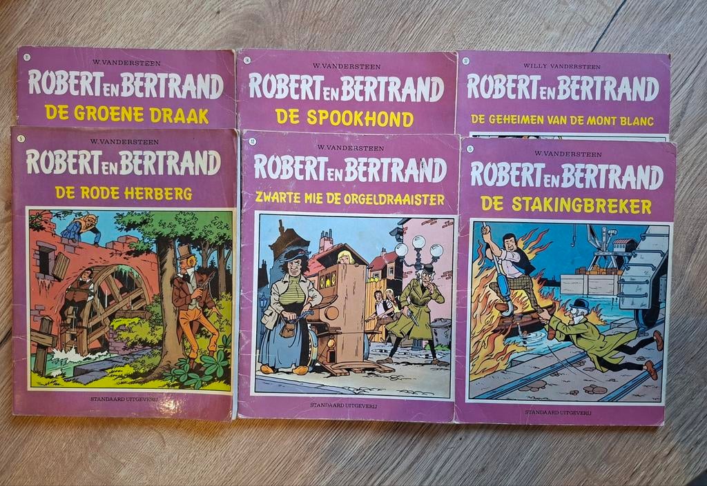 Strips Robert en Bertrand, Boeken, Stripverhalen, Ophalen