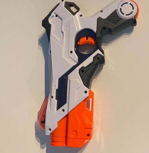 Nerf geweer laserpro, Verzamelen, Speelgoed, Ophalen, Zo goed als nieuw