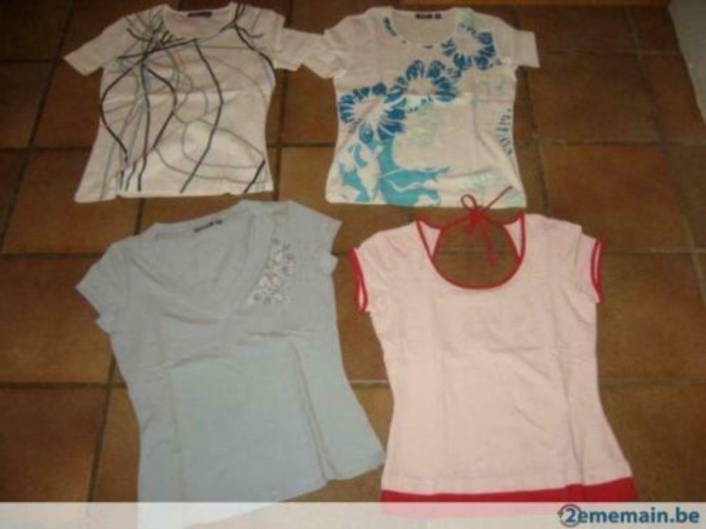 MEXX lot de 4 tshirts taille F=XS, Enlèvement