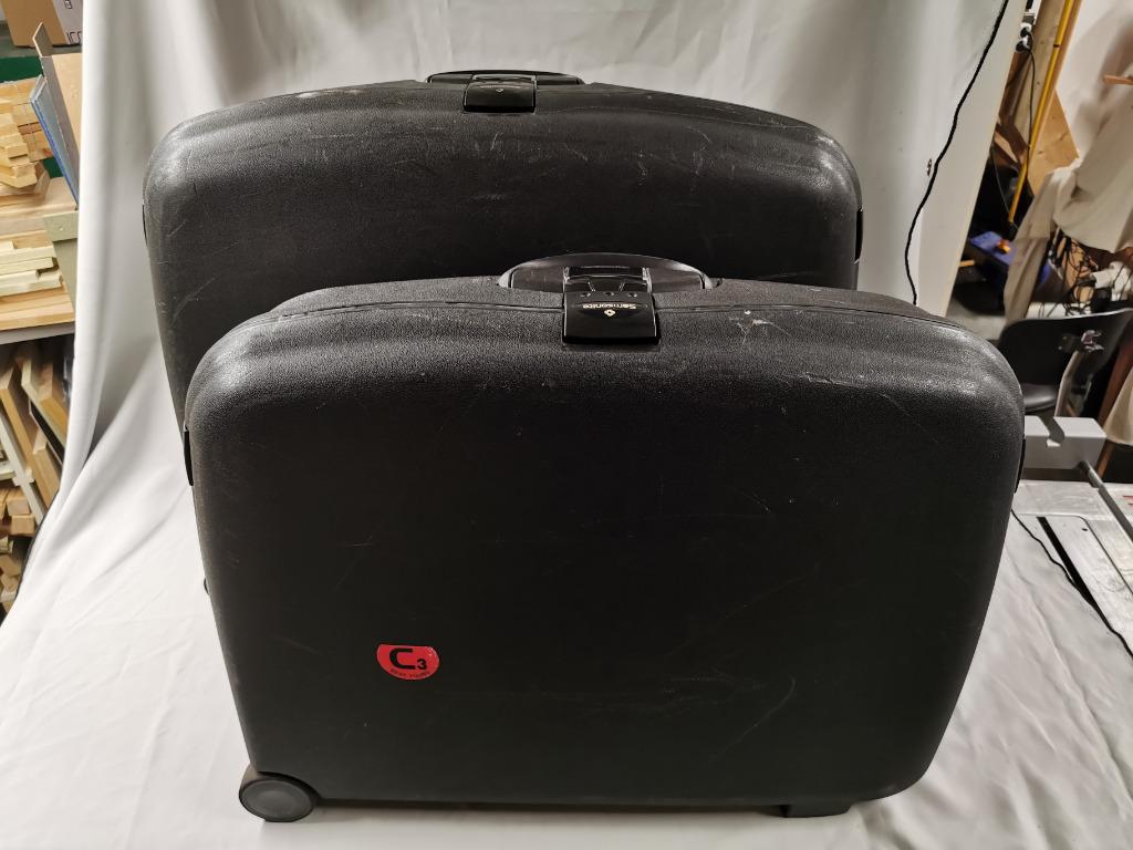Reiskoffer set Samsonite, Ophalen, Gebruikt, Hard kunststof, Wieltjes