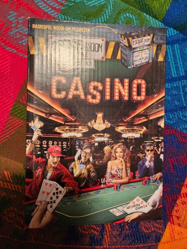 Escape room casino, Ophalen of Verzenden, Zo goed als nieuw
