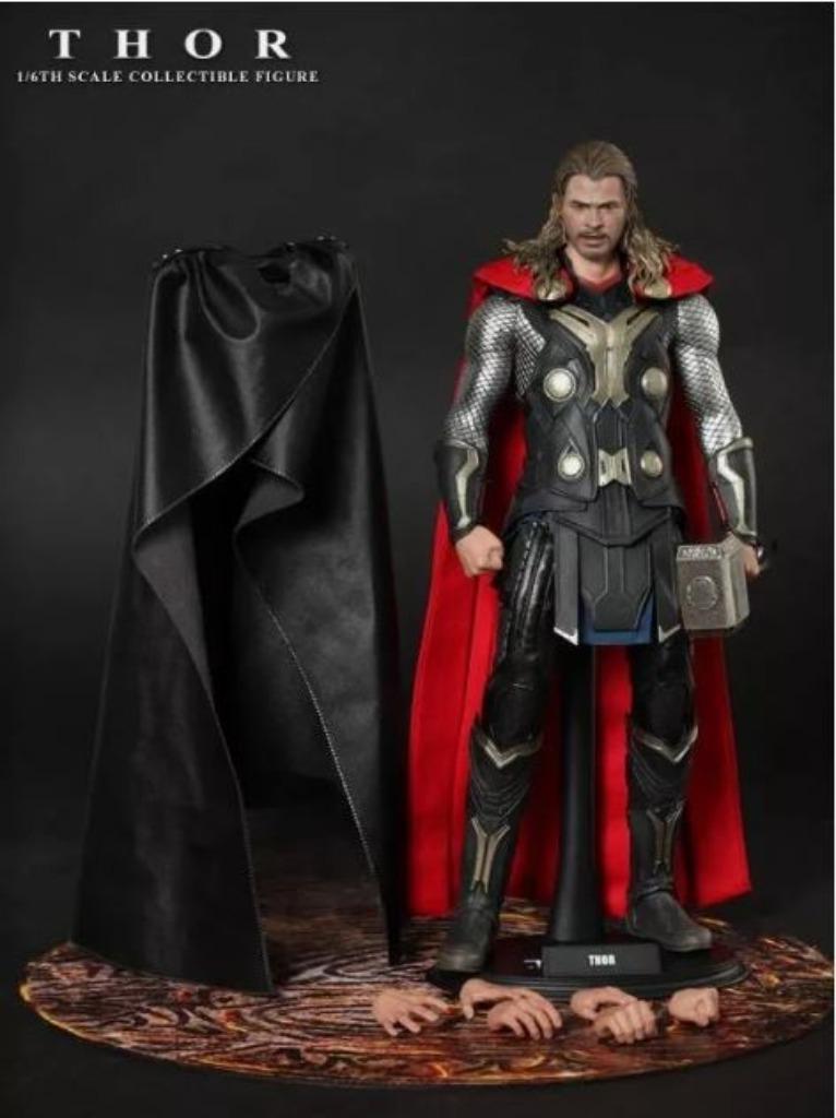 Thor - Hot Toys MM224 échelle 1/6, Collections, Enlèvement ou Envoi, Comme neuf