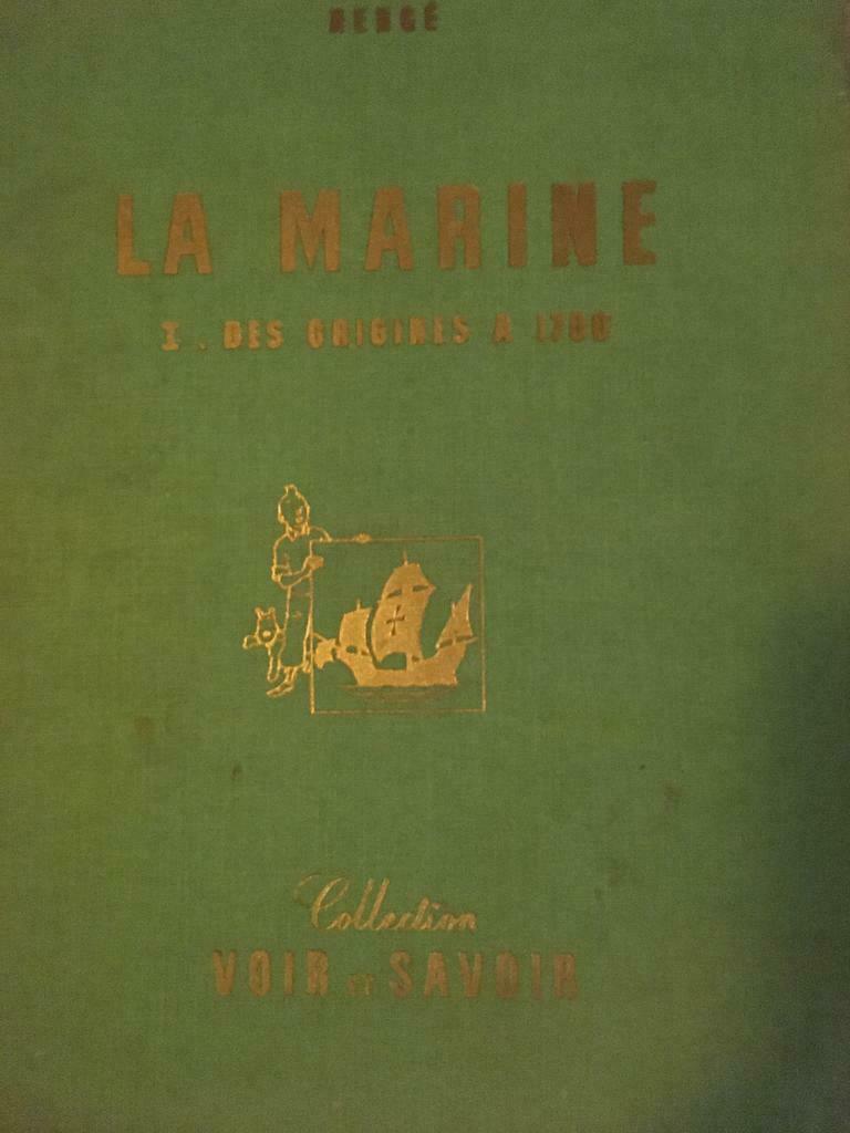 Tintin raconte Hergé histoire de la Marine, Utilisé