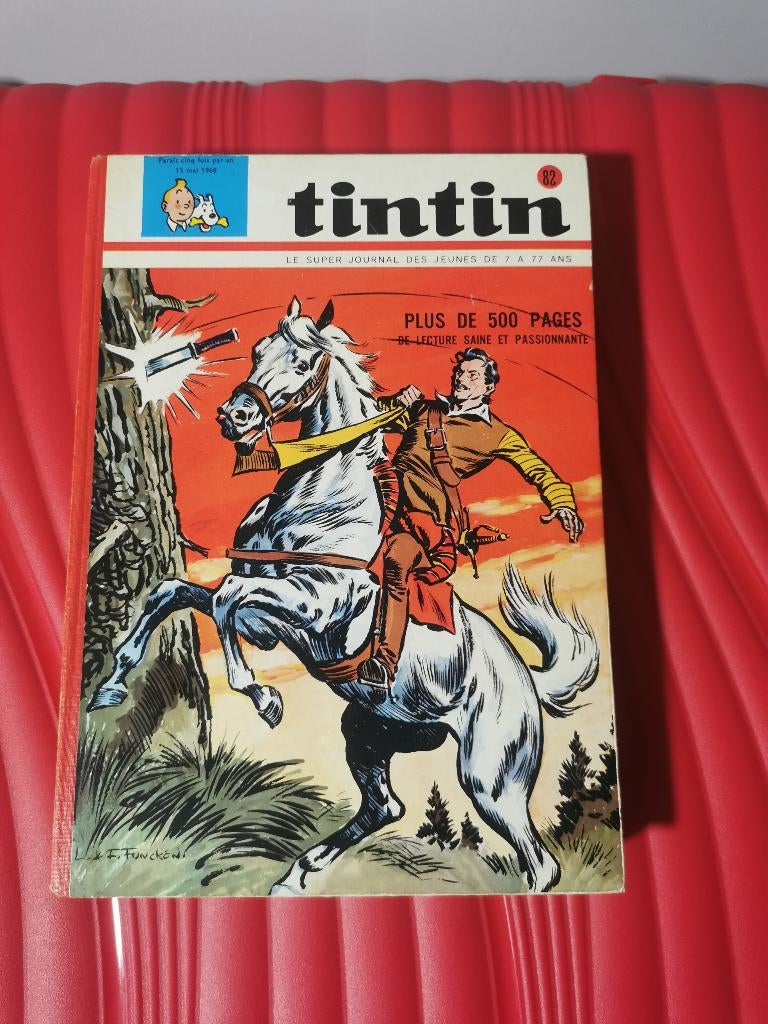 Le Journal de Tintin numéro 82, Ophalen
