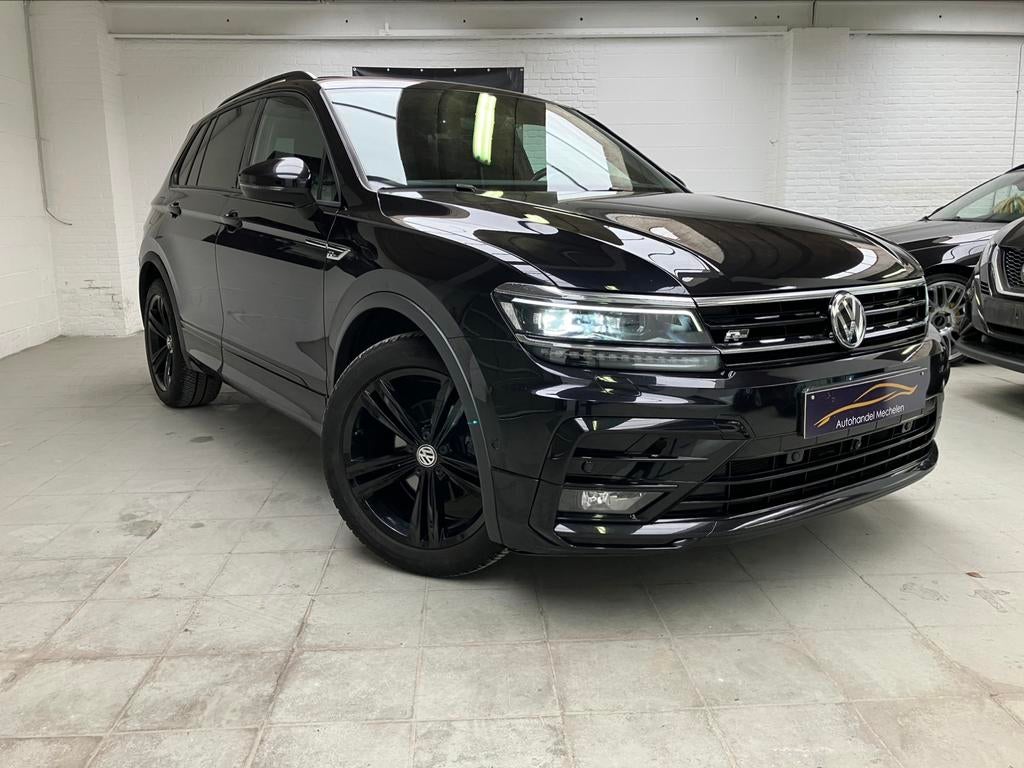Vw Tiguan 1.5Tsi R Line Dsg Full…!, Auto's, Automaat, Zwart, Bedrijf, 5 zetels