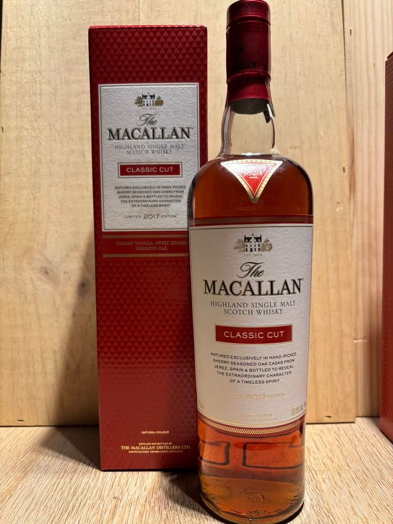 Macallan whisky Classic Cut 2017 - in topstaat, Collections, Enlèvement, Comme neuf