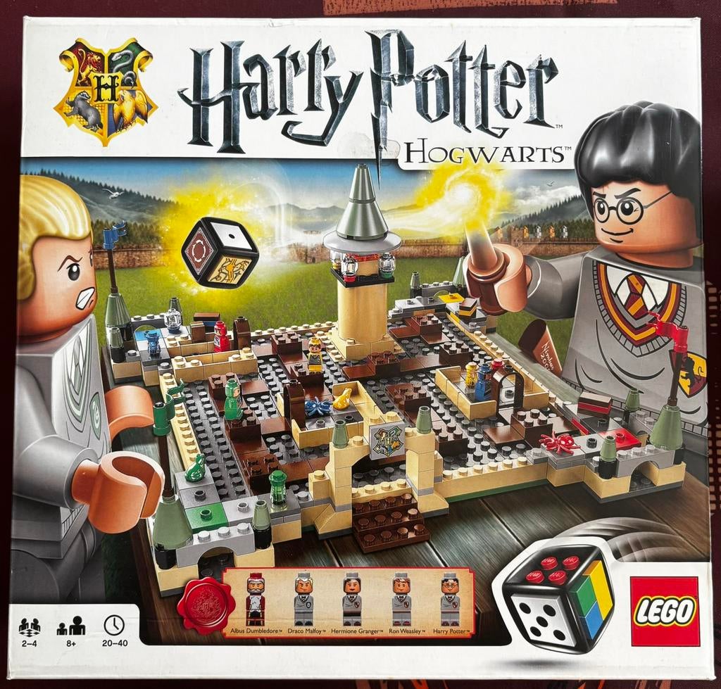 LEGO 3862 - Harry Potter Hogwarts - spel, Ophalen of Verzenden, Zo goed als nieuw, Lego
