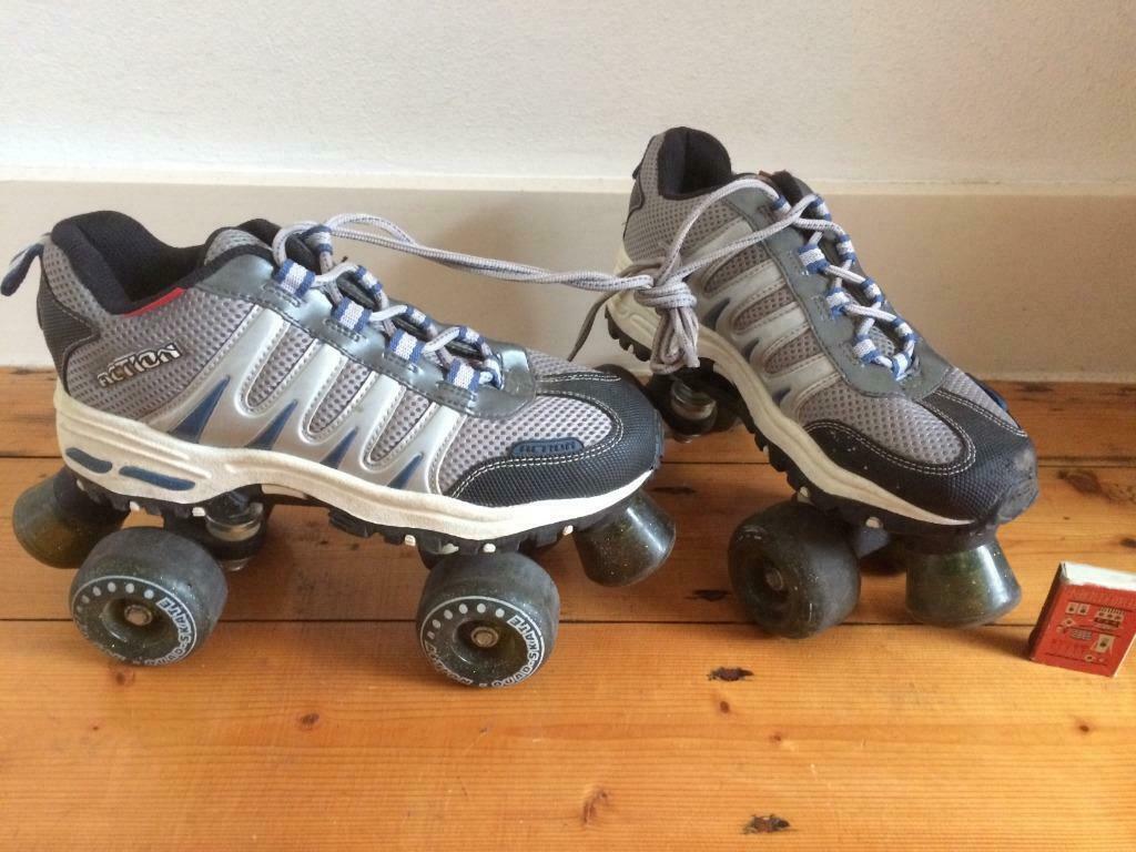 Patins à roulettes Patins à roulettes sur chaussures de spor, Enlèvement ou Envoi, Utilisé, Autres marques